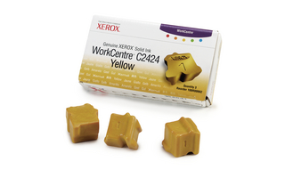 108R00662 Xerox WorkCentre C2424 ColorStix Gul 3 stk