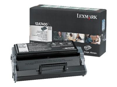 0012A7400 Lexmark E321/E323/E323n Toner Black Sort
