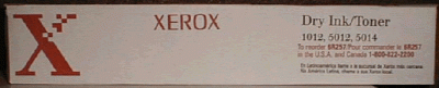 006R90161 Xerox 1012 Toner Black Sort