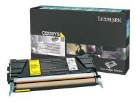 00C5220YS Lexmark C52X Toner Gul Yellow (Prebate)