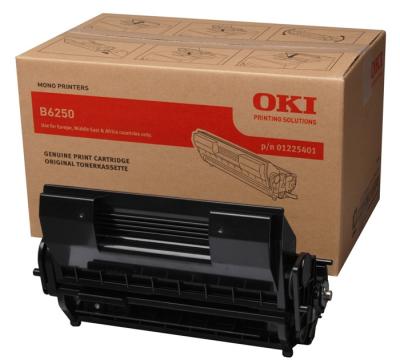 01225401 OKI B 6250 Toner Sort Black