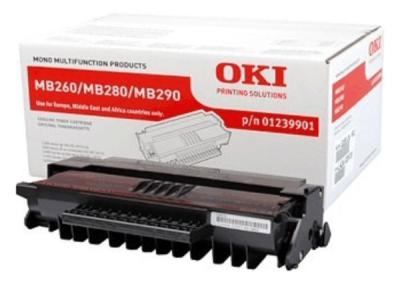 01239901 OKI MB 260 280 290 Toner Sort Black