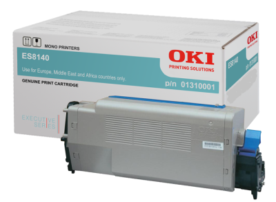 01310001 OKI ES8140 Black Toner Sort