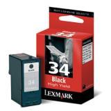 018C0034E Lexmark Nr 34 Blk Sort Black