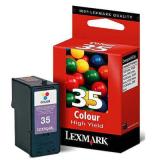 018C0035E Lexmark Nr 35 Blk Color CMY