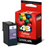 018Y0143E Lexmark Nr 43 Blk Color CMY