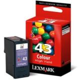 018Y0143E Lexmark Nr 43 Blk Color CMY