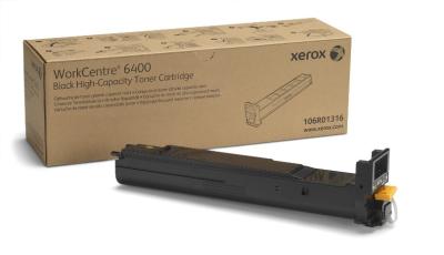 106R01316 Xerox WorkCentre 6400 Toner Black Sort HC