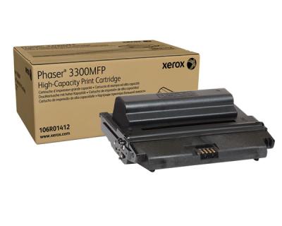106R01412 Xerox Phaser 3300 MFP Toner Black Sort HC
