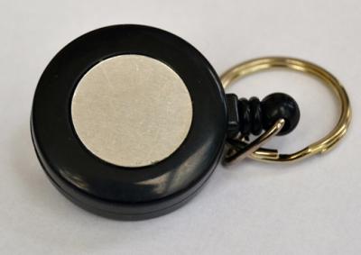 Slv/Sort Yo-Yo Damemodel - LILLE med Nglering & Nylon