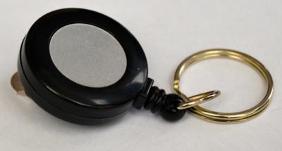 Slv/Sort Yo-Yo Damemodel - LILLE med Nglering & Nylon