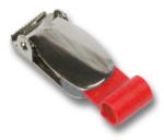 Seleclips med Rd strop - Kort