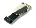 Seleclips med farvet strop SORT - Lang