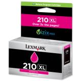 014L0176E Lexmark Nr 210 Blk Rd Magenta XL