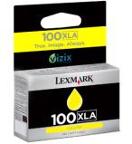 014N1095 Lexmark Nr 100 Gul (Yellow) Blk XLA