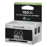 014N1813E Lexmark Nr 150 Sort (Black) Blk XL DUO