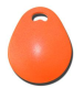 RFID Nøglebrik Mifare 1K Orange Type 4 SALTO