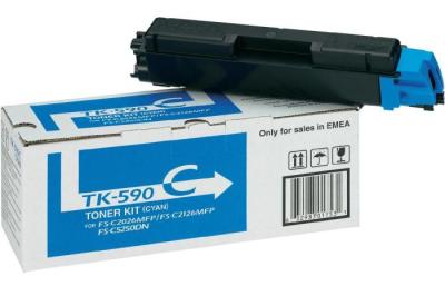 1T02KVCNL0 Kyocera FSC2026 FSC5250 Toner Cyan Bl