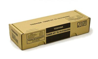 21204094 Toshiba TK-15 DP120F Toner Sort Black