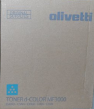 B0892 Olivetti D Color MF3000 Toner Cyan Bl