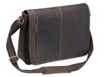 Pierre by Elba Crazy Horse Messenger bag 15"
