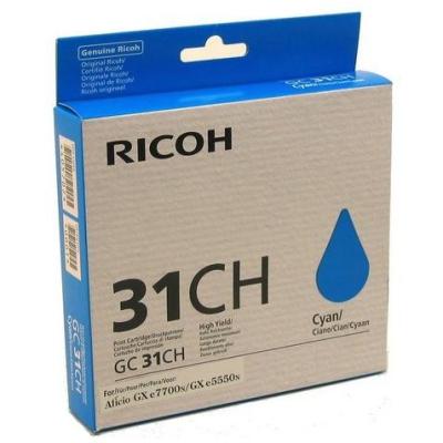 405702 Ricoh Aficio GXe5550 Gel Cyan Bl