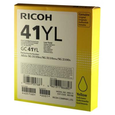405768 Ricoh Aficio SG2100 Gel Yellow Gul