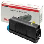 42804505 OKI C5200/C5400 Gul toner