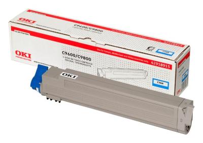 42918915 OKI C9600/9800 Bl/Cyan toner