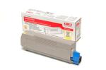 43324421 OKI C5800/C5900 Gul toner