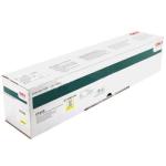 43837129 OKI C9655 Toner Gul Yellow