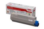 43865721 OKI C5850/5950 Gul toner