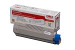43872305 OKI C5650/5750 Gul toner