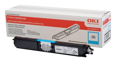 44250723 OKI MC 160 C110 Toner Bl Cyan HC