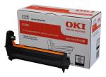 44315108 OKI C 610 Drum Black Sort