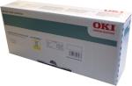 44318617 OKI ES7411 Toner Yellow Gul