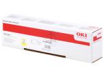 44643001 OKI C801/C821 Toner Yellow Gul