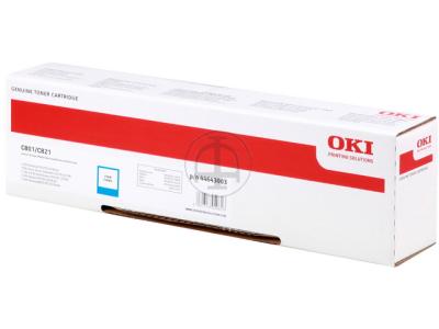 44643003 OKI C801/C821 Toner Cyan Bl
