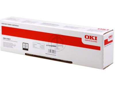 44643004 OKI C801/C821 Toner Black Sort