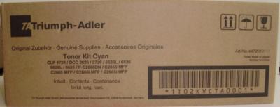 4472610111 Triumph-Adler DCC6526L Toner Cyan Bl