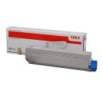 44844508 OKI C 831 841 Toner Black Sort