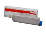 44844613 OKI C 822 831 841 Toner Yellow Gul