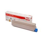 45862821 OKI ES8453 ES8473 Cyan Toner Bl