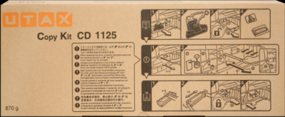 612510115 UTAX CD1125 Toner Black Sort
