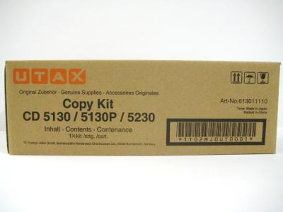 613011110 UTAX CD5130 Toner Black Sort