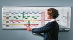Planlgningstavle 50 x 150 cm RSPLAN 30 mand
