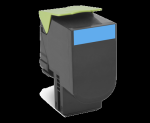 80C2HC0 Lexmark CX410 Toner Cyan Bl HC
