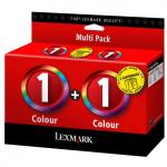 80D2955 Lexmark Nr 1 Blk Color CMY DUO