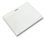 Vandret med farvet bagside 59x88mm Hvid