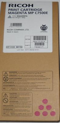 841102 Ricoh Aficio MPC6000 7500 Toner Magenta Rd